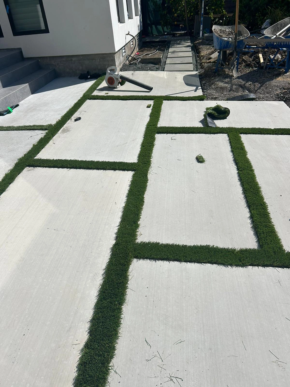 Vista Verde completed residential landscaping project